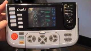 How To Use The Osaki OS-4000 Remote