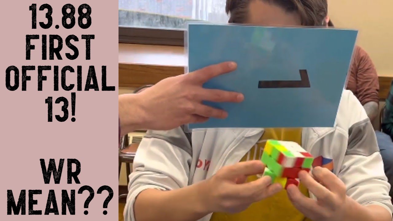 3BLD: The First Official 13 (& me thinking I got WR)