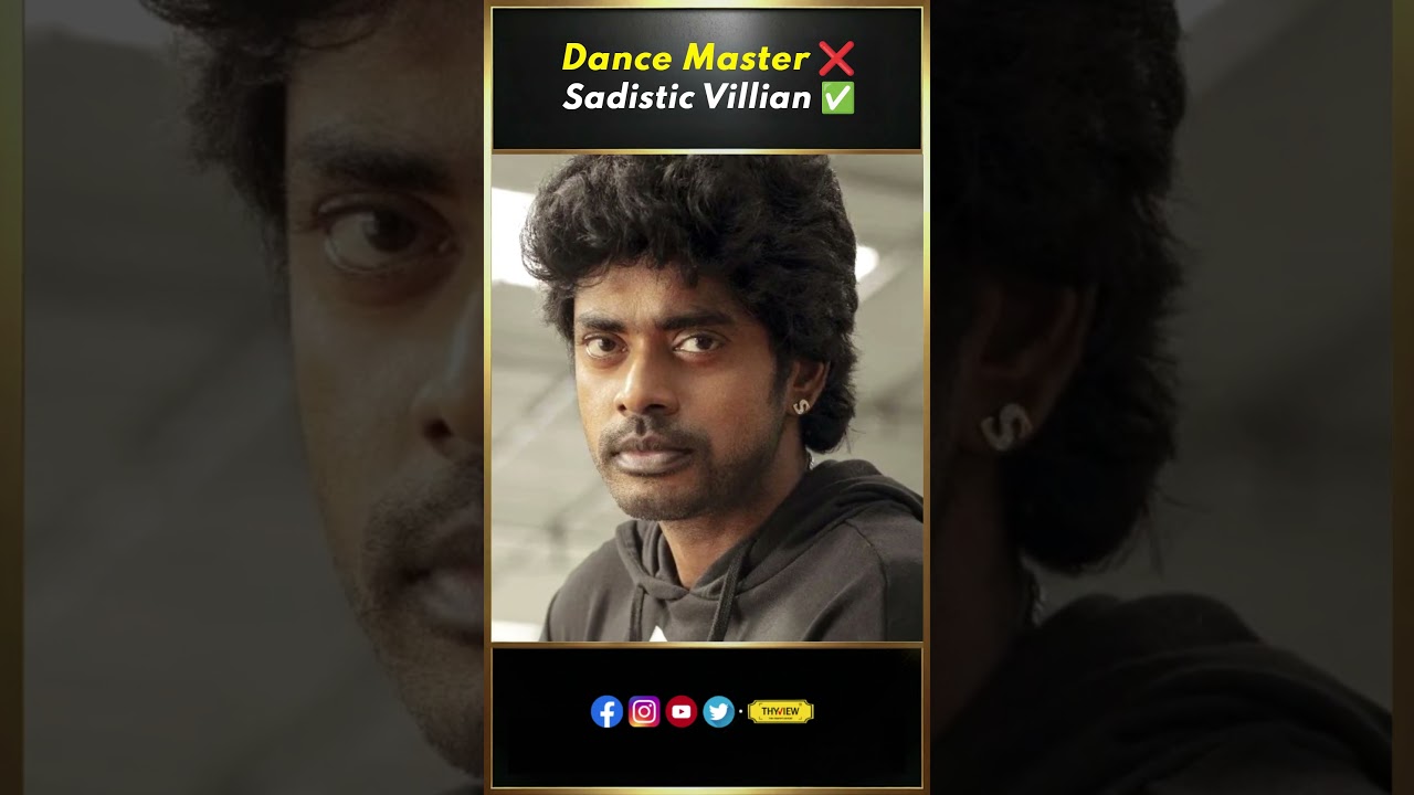 Dance Master ❌ Sadistic Villian ✅ | Sandy Dance Master | Leo , Lokah , Kishkindapuri | Thyview