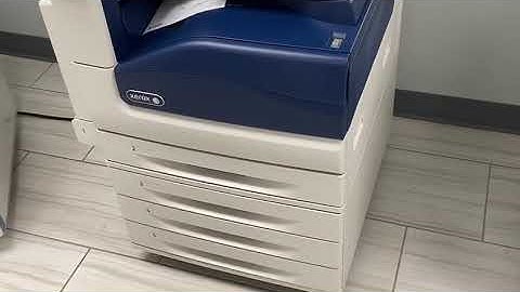 Xerox Phaser 7800GX in action