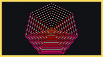 The Way These Polygons Move Within Each Other Is INCREDIBLE | Locrian Mode | Polyrhythms