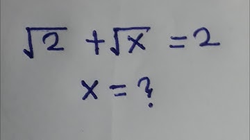 Russia | Math olympiad questions |square root simplification |find x #matholympiad #mathcompetition