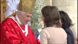 Pope Benedict XVI Palm Sunday mass 1 04 2012
