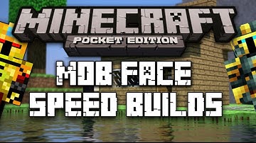 Minecraft PE:Ghast Face Build