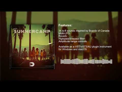 1970s Summer Camp VST VST3 AU plugin instrument