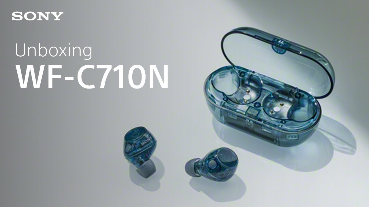 Unboxing + Hoe te koppelen: Sony WF-C710N Echt Draadloze Geluidsonderdrukkende Oordopjes