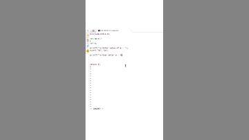 #20 Learn  C Programming : take input from user #vieditor #linux #gcc