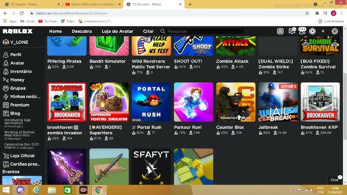 COMO DAR REEMBOLSO em QUALQUER ITEM do ROBLOX! 