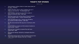 Daily News Podcast — March 24, 2026