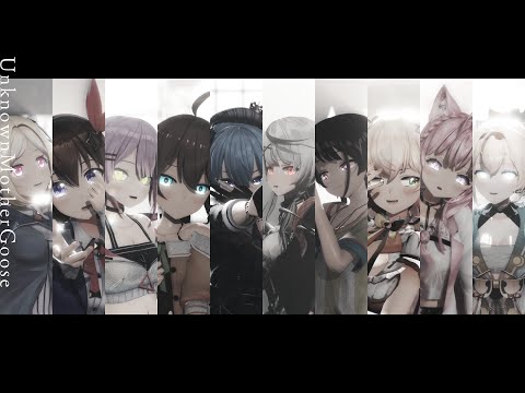 ホロライブMMD アンノウン マザーグース Hoshimatic Project 4K