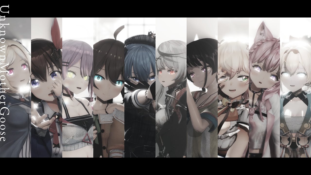 【ホロライブMMD】アンノウン・マザーグース / Hoshimatic Project【4K】