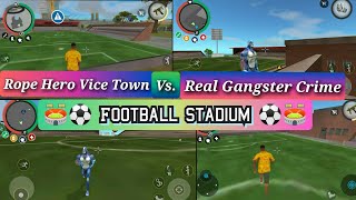⚽ Football Stadium 🏟️ | Real Gangster Crime Vs. Rope Hero Vice Town | Malayalam | Naxeex Games screenshot 3