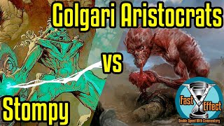 Stompy vs Golgari Aristocrats | Pauper Magic w/Commentary | Brainstorm MTG | Fast Effect