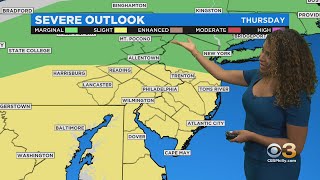 Wednesday Midday Update: Keep Umbrellas On Stand-By