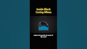 Inside Block Caving Mines #knowledge #foryou #science #interesting