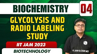 Glycolysis and Radio Labeling Study | Biochemistry 04 | Biotechnology 04 | IIT JAM 2023