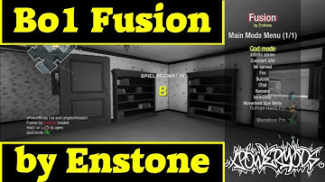 [PS3/BO1/1.13]Fusion Mod Menu+Download By Enstone