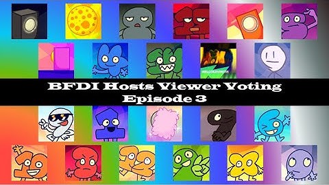 BFDI Hosts Viewer Voting - Episode 3