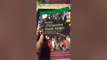Book review of earth divination, earth magic, a practical guide to geomancy by John Michael Greer
