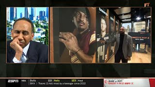 Chris Canty List Top 5 NFC QBs: 1. Stafford 2. Daniels 3. Darnold 4. Hurts 5. Williams | FIRST TAKE