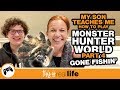 My Son Teaches Me How to Play Monster Hunter World: PART 4 Gone Fishin&#39; - THIS IS REAL LIFE