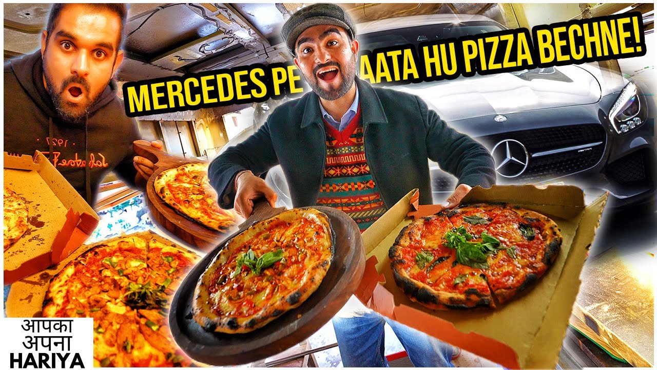 Mercedes wale Bhai ke बड़े बड़े Neapolitan Pizza 