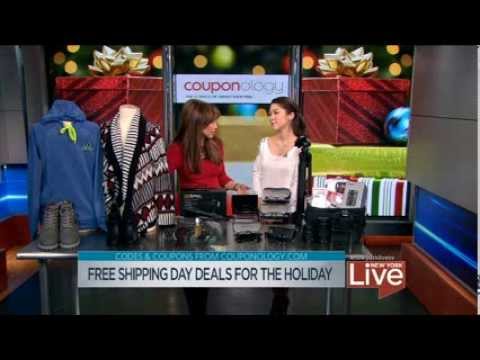 Free Shipping Day on NBC's New York Live: Couponology Corner thumbnail