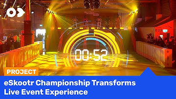 eSkootr Championship (eSC) Redefines the Live Event Experience with #virtualproduction