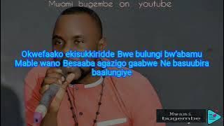 Namboole Lyrics by Mathias Walukagga