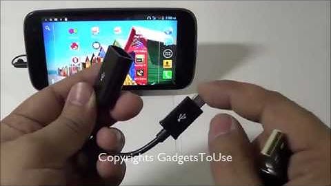 Tip - Use Micromax A116 Canvas HD Like A PC By Connecting Keyboard, Mouse, USB Flash Drive1892