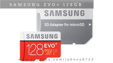 Samsung Evo Plus 128gb Micro SD Card with Adapter - Unboxing