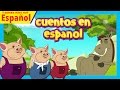 Tres cerditos y El asno perezoso - Historias tradicionales en espanol || cuentos en espanol