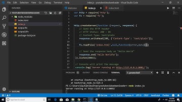 How to Render HTML Files in Node js Application