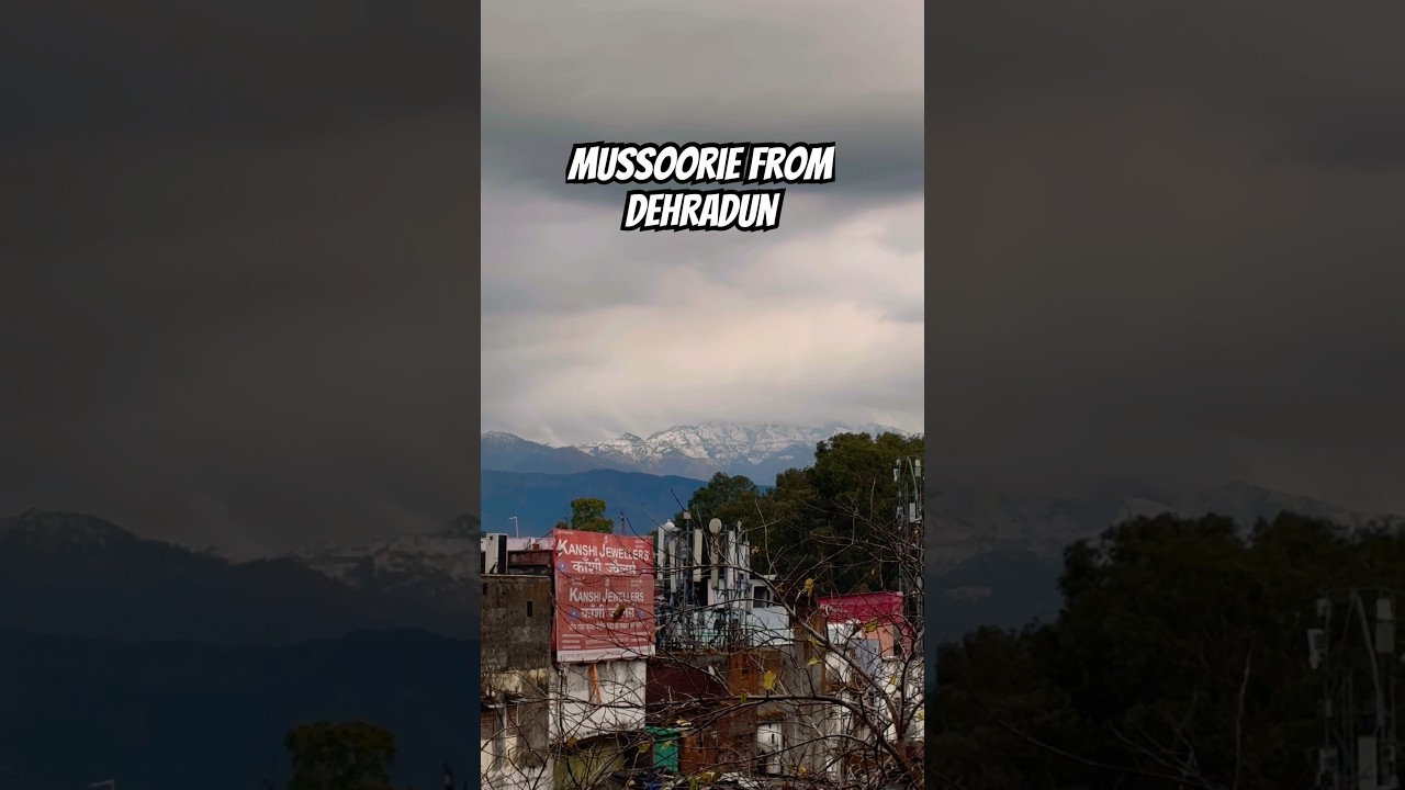 Breathtaking view😳❄️ 