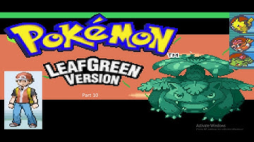 Pokemon Leaf Green Part 10 Nugget Bridge