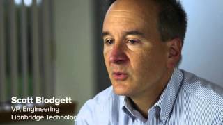 Testimonial Of Scott Blodgett, Vp Of Engineering, Lionbridge