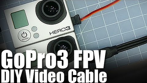 Flite Test - GoPro3 FPV Video Cable DIY - FAST TIP