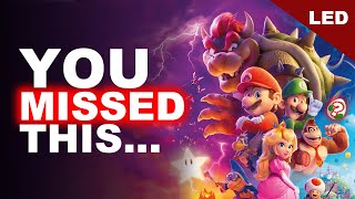 Super Mario Bros. Movie: You Missed This Secret Message | LED @NintendoAmerica @NintendoJP screenshot 4