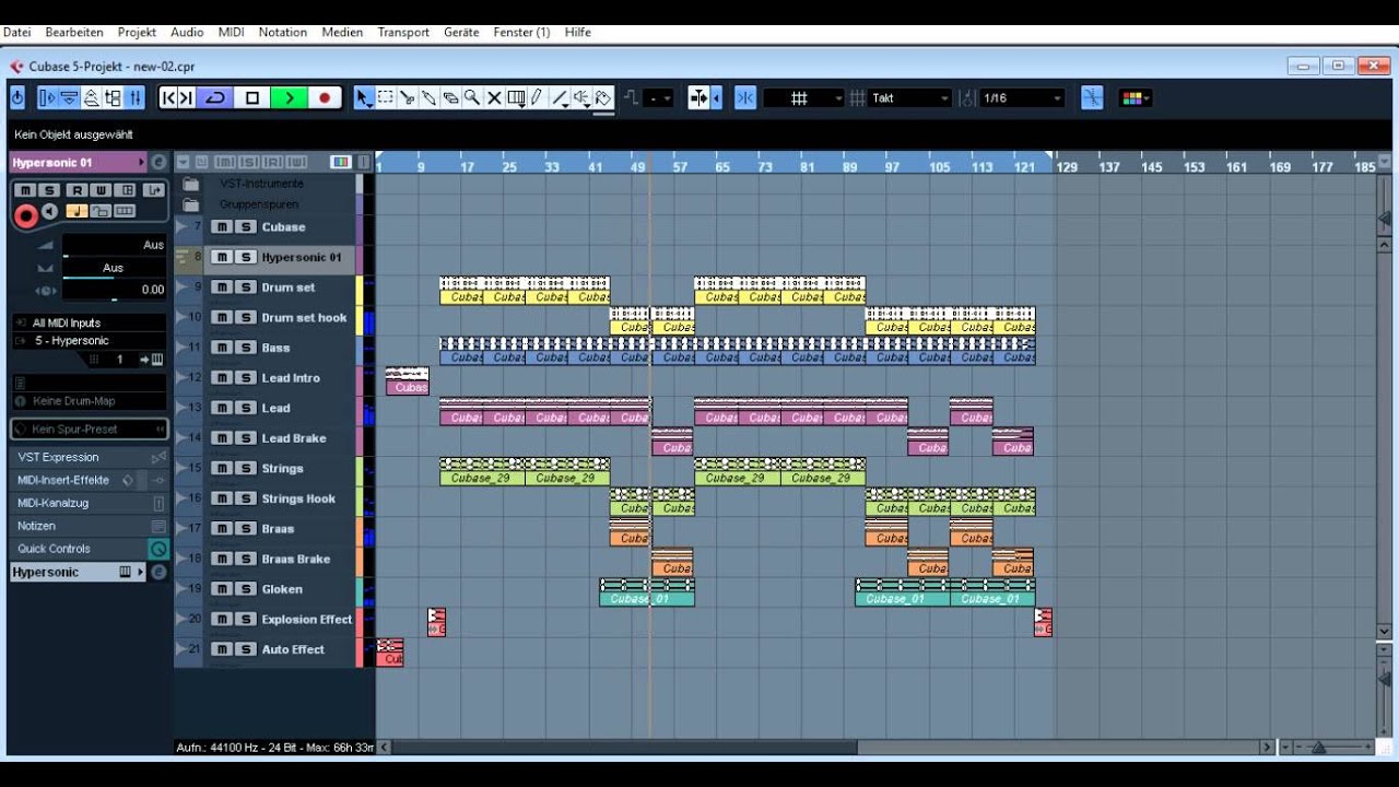 BreezyPlay / Cubase Beat 16