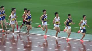 【 片山直人、6位入賞！】2021 日本学生個人選手権 男子1500m決勝