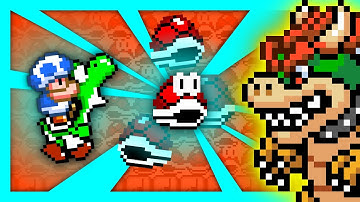 The Rare "Shoot 10,000 things at Bowser" Level | Uncleared Levels