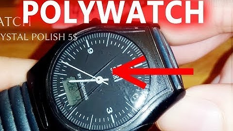 Polywatch polish tested with deep scratches (works well) 4K