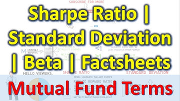6. Sharpe Ratio | Beta | Standard Deviation | Factsheet by Amit Bavishi #AmitTheAB