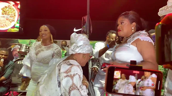 MUYIWA ADEMOLA,TOYIN ABRAHAM,SOLA SOBOWALE,ROTIMI SALAMI, KIKI, LOVELY DANCE AT ORI REBIRTH PREMIERE