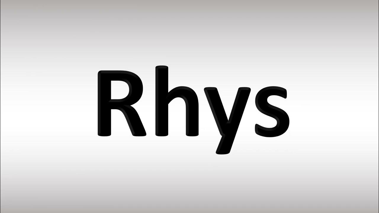 How To Pronounce Rhys A Court Of Mist And Fury ACOTAR YouTube how-to-pronounce-rhys-a-court-of-mist-and-fury-acotar-youtube