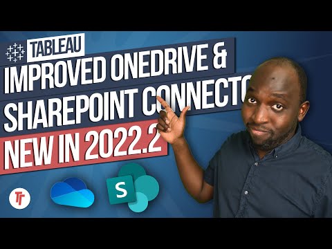 OneDrive and Sharepoint Connector - New in Tableau 2022.2