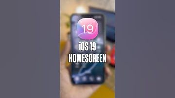 iOS 19 Feature HomeScreen #ios185 #iphonetip #iphoneupdate #ios19 #short #ios19beta #ios19feature
