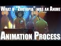 What if "Zootopia" was an Anime (Process)