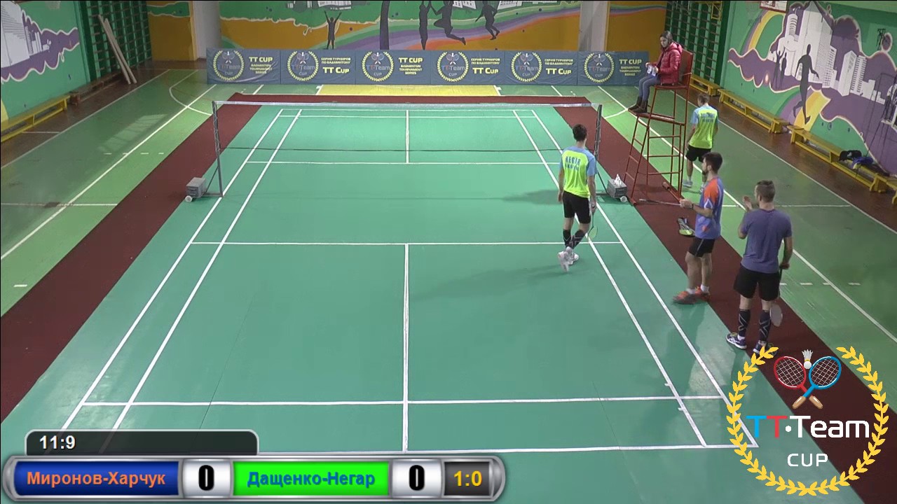 29.10.2016 TT Cup Badminton (Мужские пары) - YouTube