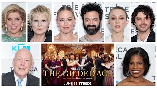 Celebrity The Gilded Age Season 3 interviews - Carrie Coon, Christine Baranski, Cynthia Nixon, Morgan Spector Net Worth